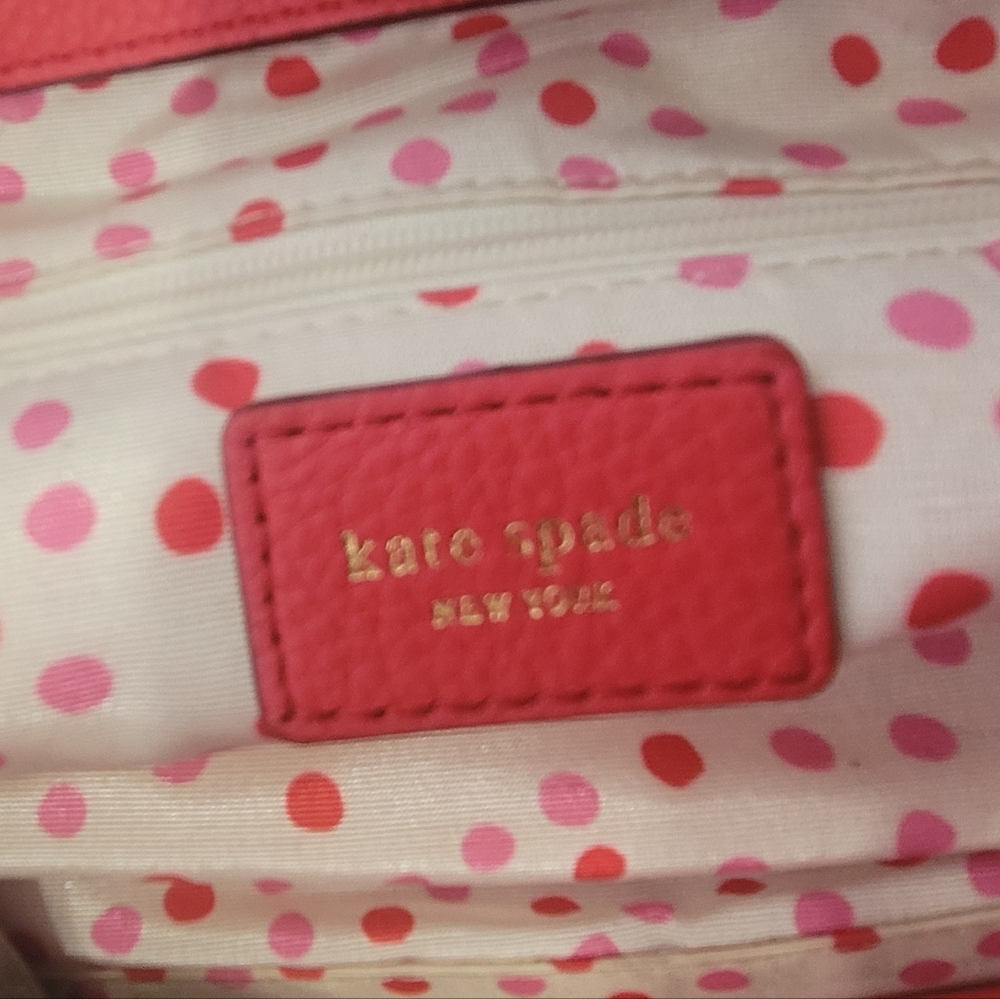 Kate Spade Coral Leather Purse - Picture 7 of 16